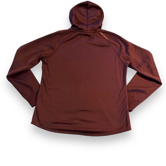 Under Armour Womens Hoodie Hooded Sweatshirt Loose Fit ColdGear Purple Large - Picture 8 of 12